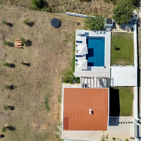 Villa Kotari In Zemunik Gornji - Haus Für 10-12 Personen *